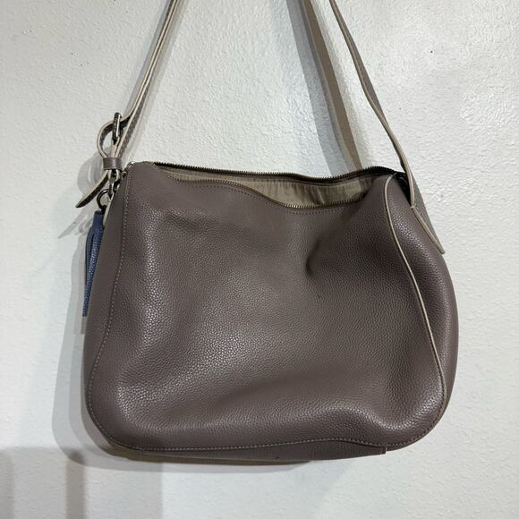 Kate Spade Taupe Pebble Leather Shoulder Bag - Picture 13 of 16